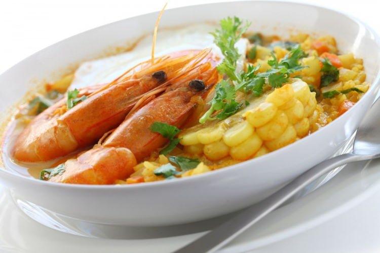 <p><strong>Chupe de camarones, Peru</strong></p>

<p> </p>
