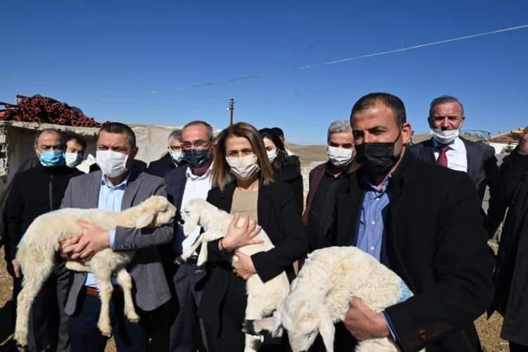 <p>Nevşehir Valisi İnci Sezer Becel, Kozaklı ilçesine bağlı Aylı köyünde 20 Şubat’ta çıkan yangında 120 koyun, kuzu ve keçisi telef olan çiftçiye destek çıktı.</p>
