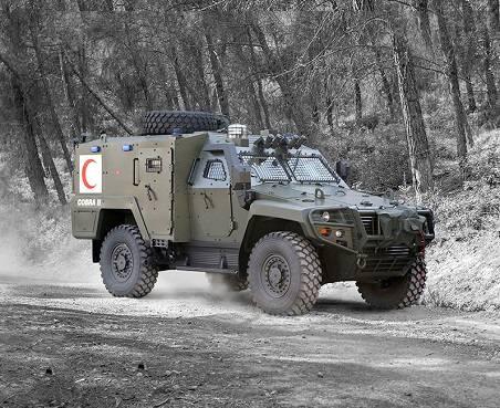 <p><strong>Daha az fark ediliyor</strong></p>
<p>Yalnızca stabilize yollarda değil, arazide de üstün bir hareket kabiliyeti sunan Cobra II MRAP, daha düşük bir silüete sahip olması nedeniyle de daha az fark ediliyor.</p>
<p>11 kişiye kadar personel taşıma kapasitesine sahip araç, kullanıcı gereksinimlerine uygun olarak 3 veya 5 kapılı olarak yapılandırılıyor.</p>