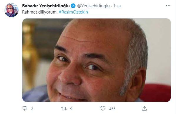 <p><strong>Bahadır Yenişehirlioğlu</strong></p>

<p>'Rahmet diliyorum.'</p>
