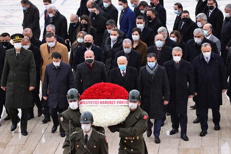 <p>En büyük eserim dediğin Türkiye Cumhuriyeti'ni, kuruluş ilkelerine bağlı şekilde muhafaza ve müdafaa azmimiz şartlar ne kadar ağır olursa olsun azalmayacak, zaafa uğramayacaktır. </p>
