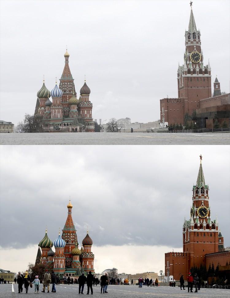 <p>Devlet Başkanı Vladimir Putin'in talimatıyla 18 Ocak'ta kitlesel aşılama sürecinin Gamaleya Ulusal Epidemiyoloji ve Mikrobiyoloji Enstitüsünün geliştirdiği "Sputnik V" (GamKovidVak) aşısıyla başladığı Rusya'da, ilk Kovid-19 vakası 31 Ocak 2020'de, virüs nedeniyle ilk ölüm 19 Mart 2020'de kayıtlara geçmişti. </p>
