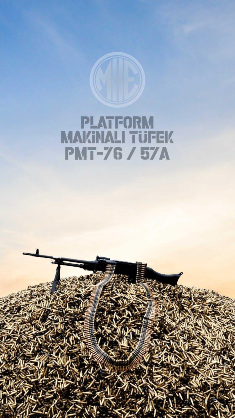 <p>MKE'nin öz kaynakları ile geliştirdiği Platform Makinalı Tüfek PMT-76/ 57A, 50 bin atım ve zorlu kalifikasyon testlerini tamamladı.</p>