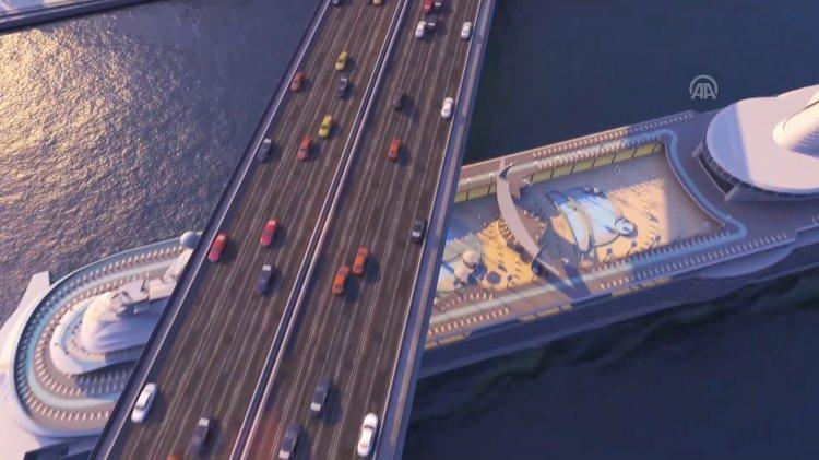<p>Suyun derinliği 25 m olacak. Bu kanalla birlikte İstanbul Boğazı tanker trafiğine tümüyle kapanacak, İstanbul'da iki yeni yarımada, yeni bir de ada oluşacaktır.</p>