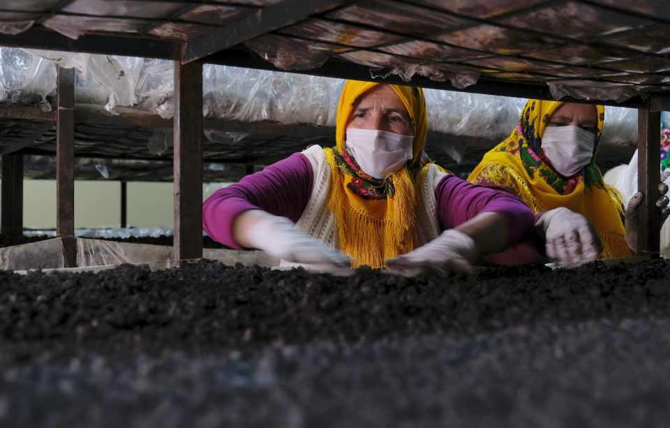 <p> Bize de büyük katkısı oldu. Aralarındaki en yaşlısı benim. 8 torunum, 3 gelinim var. Çalışma arkadaşlarımla türkü söylüyoruz, şakalaşıyoruz. Burada eğlenerek çalışıyoruz" dedi.     </p>

