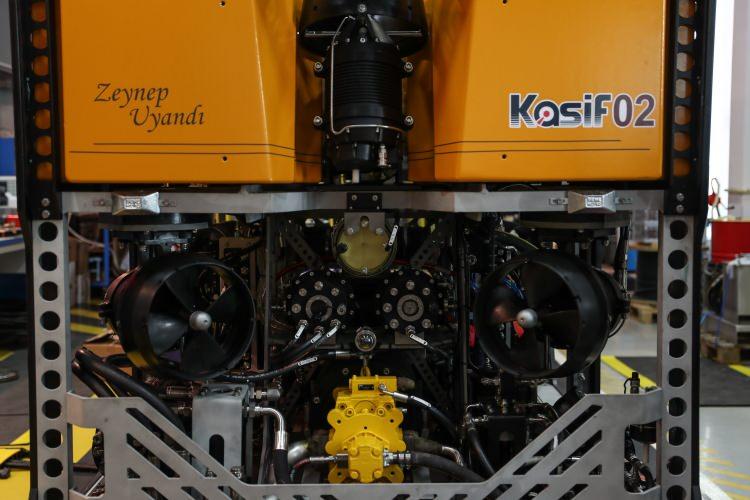 Yeri su altı robotu Kaşif 2, Kanuni sondaj gemisi için yola çıktı