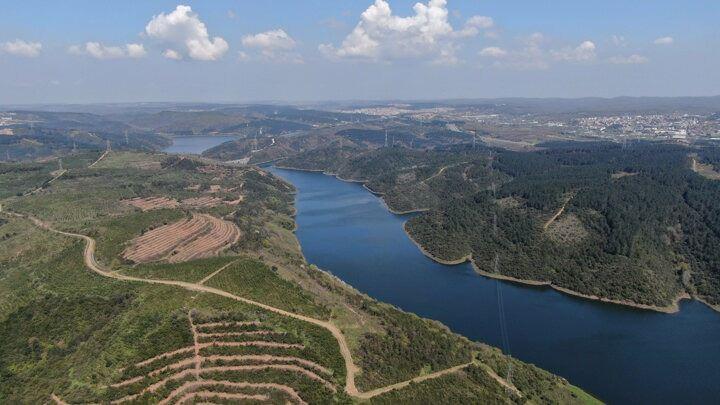 <p>İSKİ verilerine göre bugünkü doluluk oranı son bir yılın en yüksek doluluk oranı olarak kayıtlara geçti.</p>