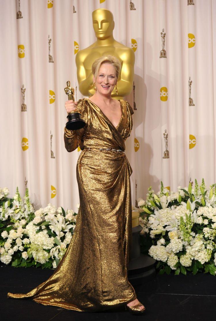 <p>Meryl Streep (2012)</p>
<p>Elbise: Lanvin</p>