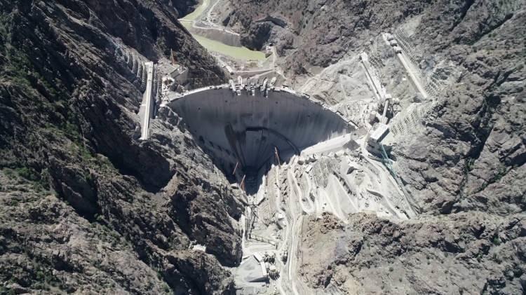 Yusufeli Barajı’nda dünya hız rekoru kırıldı