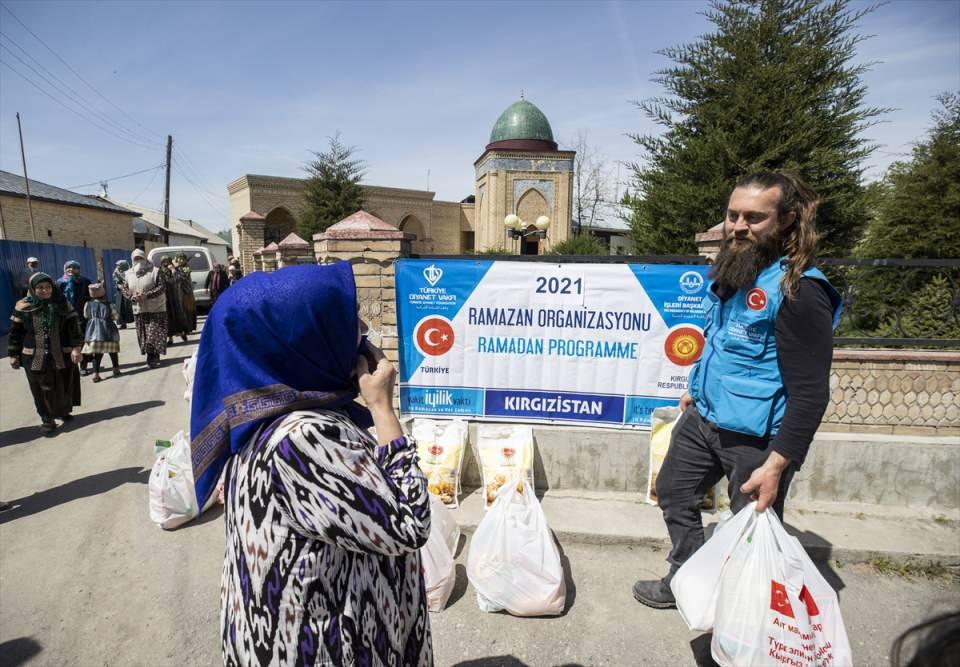 Türkiye Diyanet Vakfı, Kırgızistan'da Ramazan yardım çalışmalarını tamamladı