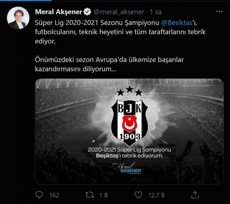 <p>İyi Parti Genel Başkanı Meral Akşener</p>
