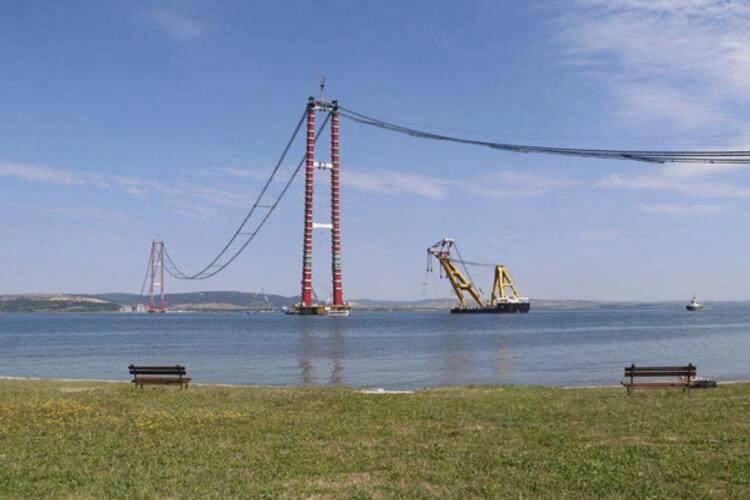 <p>1915 Çanakkale Köprüsü, 18 Mart 2022'de tamamlanarak, hizmete açılacak. Çanakkale Boğazı, köprü ile 6 dakikada geçilebilecek.</p>

<p> </p>
