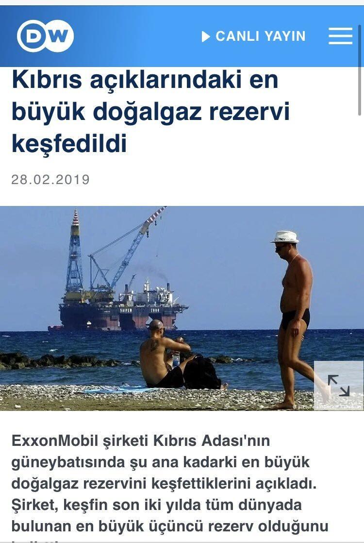 <p>İtalyanlar gaz bulunca: “Kıbrıs açıklarında en büyük doğalgaz rezervi keşfedildi”</p>
