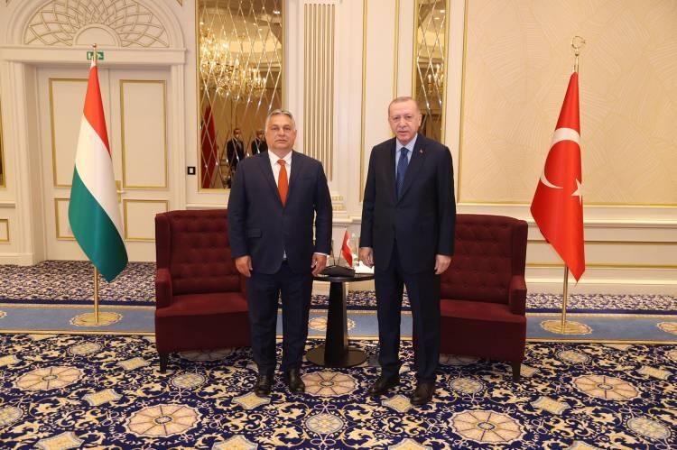<p>Başkan Erdoğan, Macaristan Başbakanı Orban ile bir araya geldi</p>
