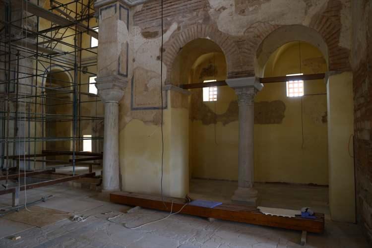 <p>Caminin rekonstrüksiyona dayalı restorasyon projesi Edirne Kültür Varlıklarını Koruma Bölge Kurulu tarafından onaylanması sonrası restorasyon çalışmalarına 2016 yılında başlandı.</p>