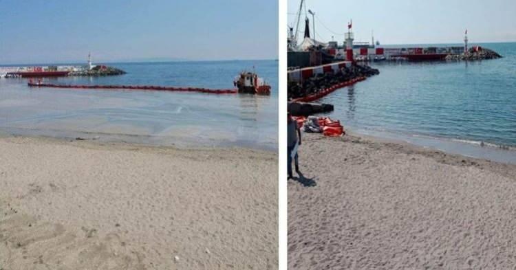 <p>Çevre ve Şehircilik Bakanı Murat Kurum, Marmara Denizi'ne kıyısı olan illerde sürdürülen müsilaj temizleme çalışmalarının sonuçlarını içeren fotoğrafları paylaştı.</p>

<p>​​</p>
