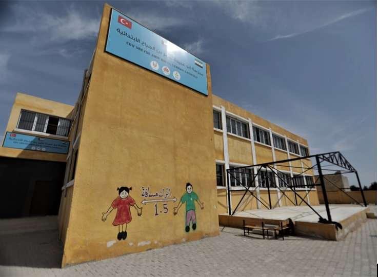 <p>Şanlıurfa Suriye Destek ve Koordinasyon Merkezi (SUDKOM) ile Tel Abyad Yerel Meclisin iş birliğiyle ilçede eğitim materyali eksikliği bulunan 130 okula da masa, sandalye, yazı tahtası ve laboratuvar desteği verildi.<br />
 </p>
