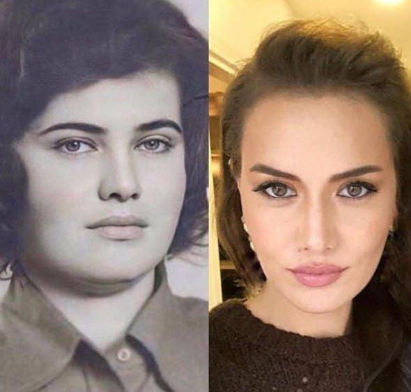 <p><strong>FAHRİYE EVCEN VE ANNESİ</strong></p>
