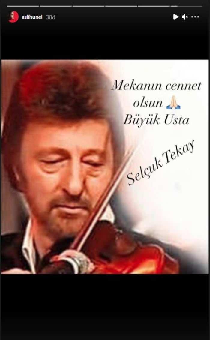 <p><span style="color:#0000CD"><strong>ASLI HÜNEL</strong></span></p>
<p><a href="https://bit.ly/3xdxQFI" target="_blank"><strong>ÜNLÜ KEMAN VİRTÜÖZÜ SELÇUK TEKAY HAYATINI KAYBETTİ</strong></a></p>
