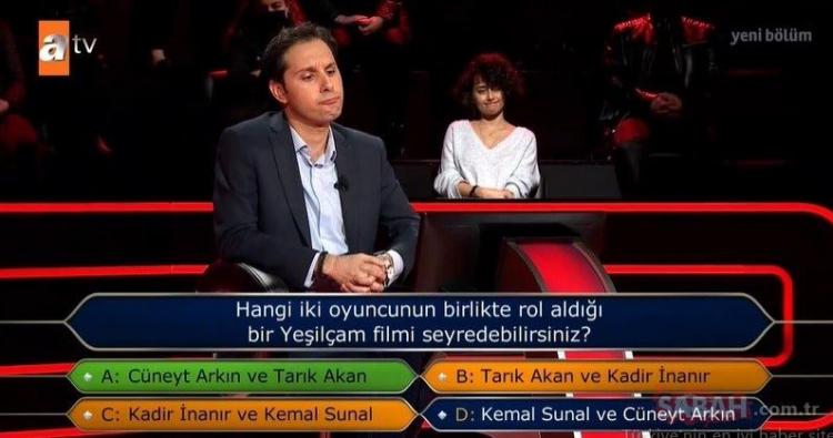 <p><strong>Yarışmacı eğer bu soruya doğru cevap verseydi 30 bin TL alarak bir sonraki soruyu görmeye hak kazanacaktı.</strong></p>

<p> </p>
