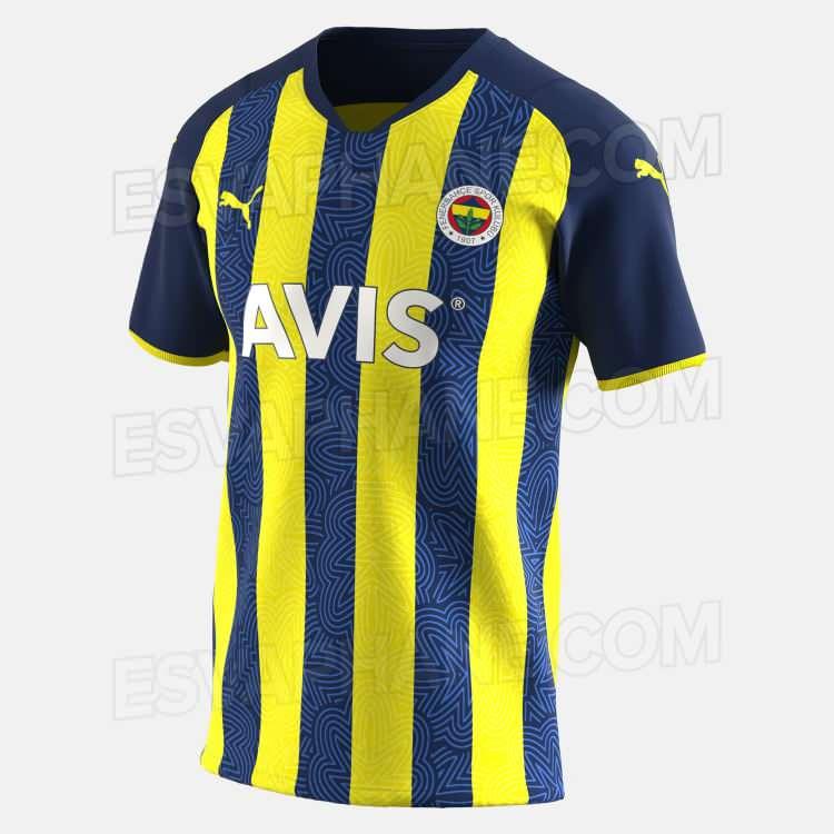 <p>Fenerbahçe 2021 - 2022 sezonu iç saha forması</p>
