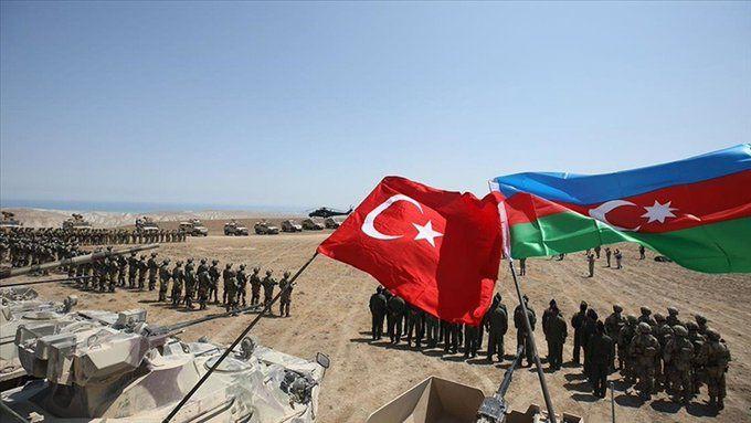 Türkiye ile Azerbaycan'dan ortak tatbikat: Nefes kesen fotoğraflar!