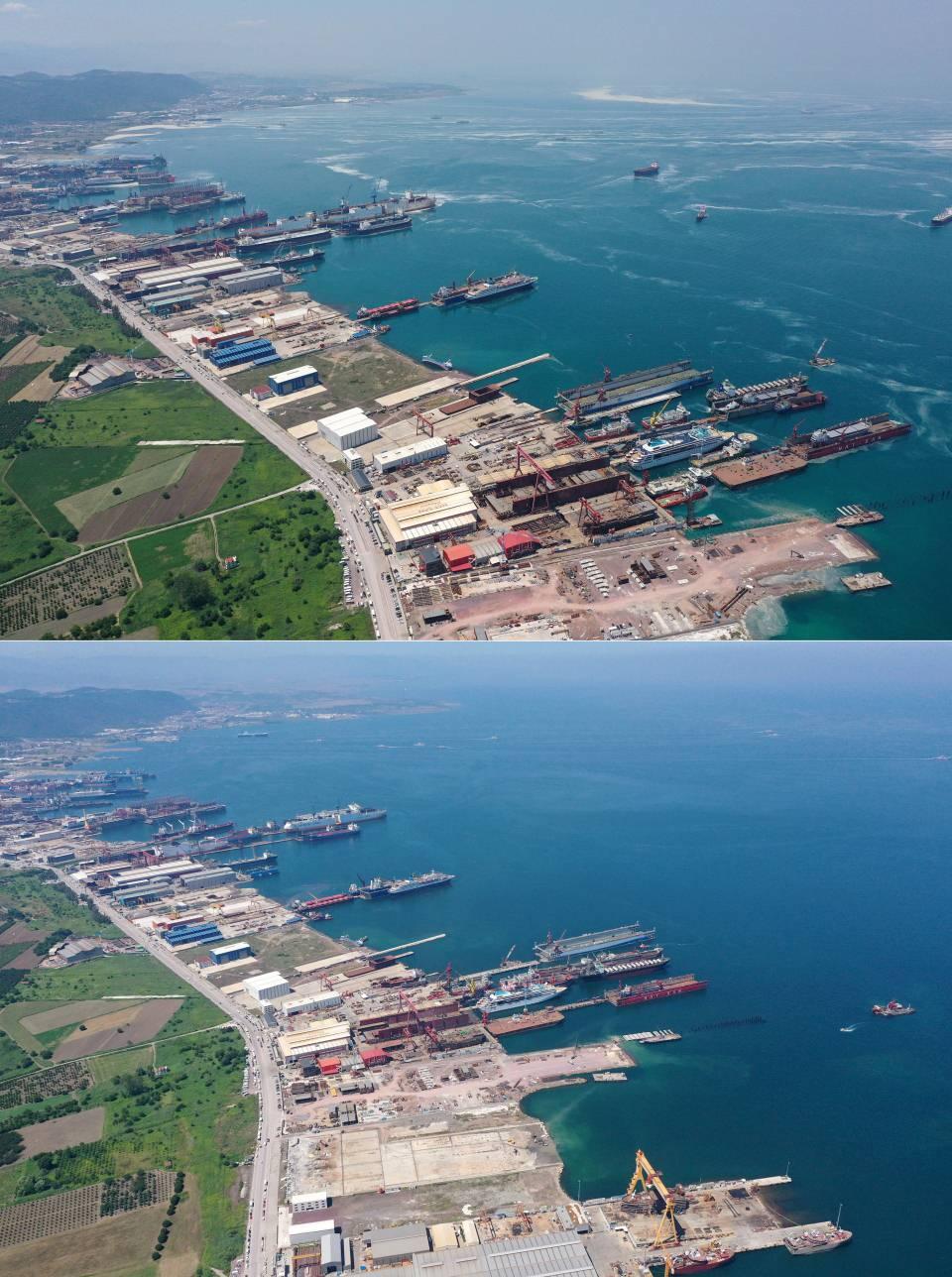 <p>Çevre ve Şehircilik Bakanlığının 22 maddelik "Marmara Denizi Koruma Eylem Planı" kapsamında 8 Haziran'da başlattığı girişimle yürütülen çalışmalar ise dördüncü haftasında aralıksız sürüyor. Bu kapsamda Marmara Denizi'nden 592 bölgede yürütülen çalışmalar sonucu 10 bin 500 metreküp müsilaj toplanarak bertaraf edildi.</p>

<p> </p>
