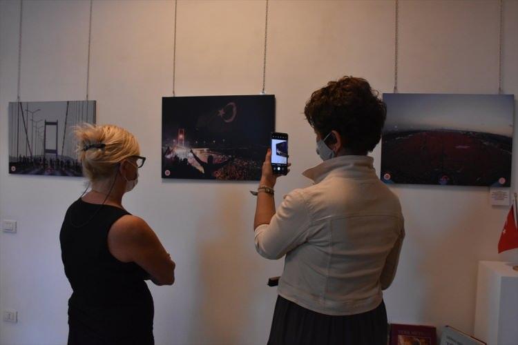 <p>İtalya'nın başkenti Roma'da 15 Temmuz Demokrasi ve Milli Birlik Günü dolayısıyla fotoğraf sergisi açıldı.</p>