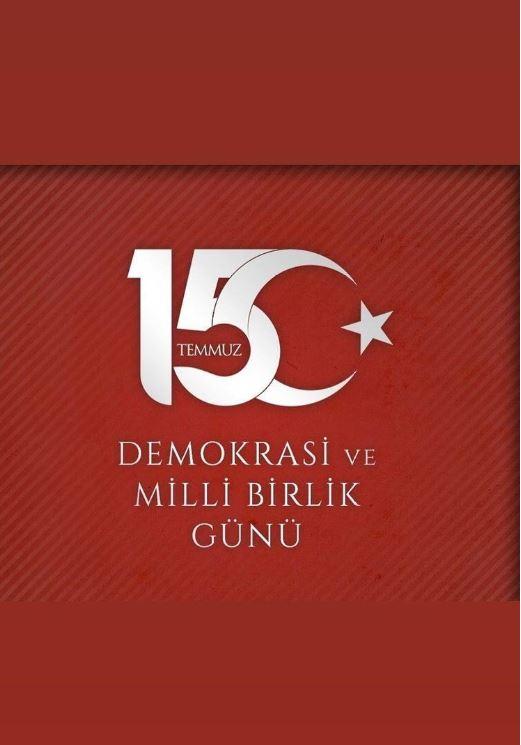 <p><strong><span style="color:#FF0000">BÜLENT SERTTAŞ </span><br />
<span style="color:#0000FF">"15 Temmuz Demokrasi ve Milli Birlik Günü."</span></strong></p>
