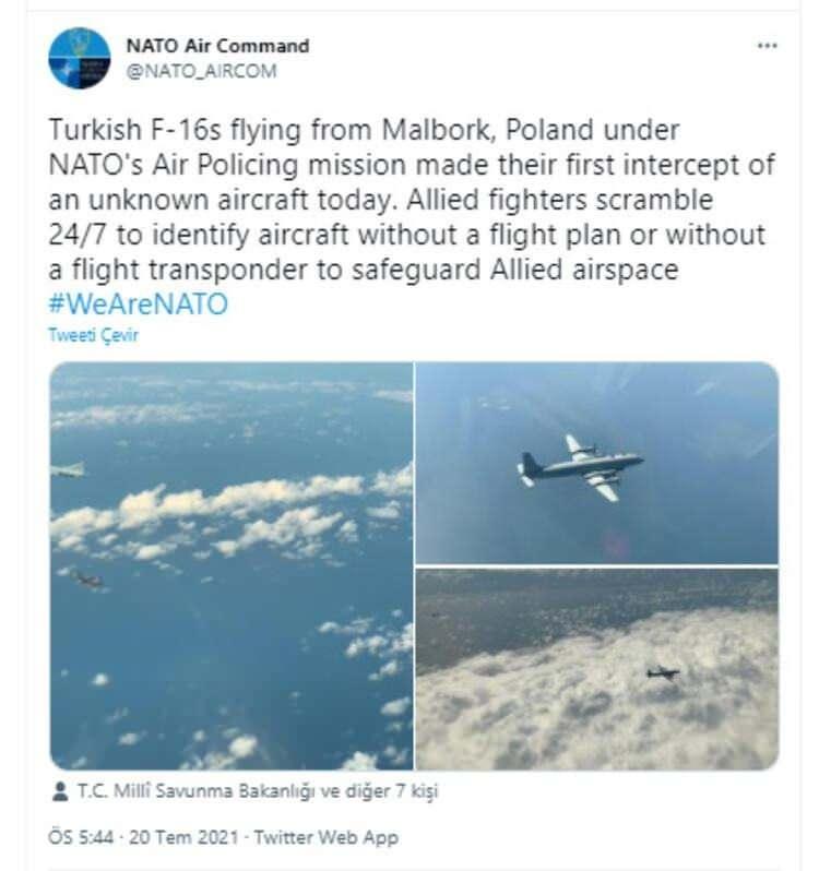 <p>Türk jetlerinin acil şekilde kalkış yapmasının nedeni belli oldu. Rus medyası, Türk F-16'larından birinin Rusya'ya ait denizaltısavar uçağı Il-38'in önünü kestiğini bildiriyor.</p>
