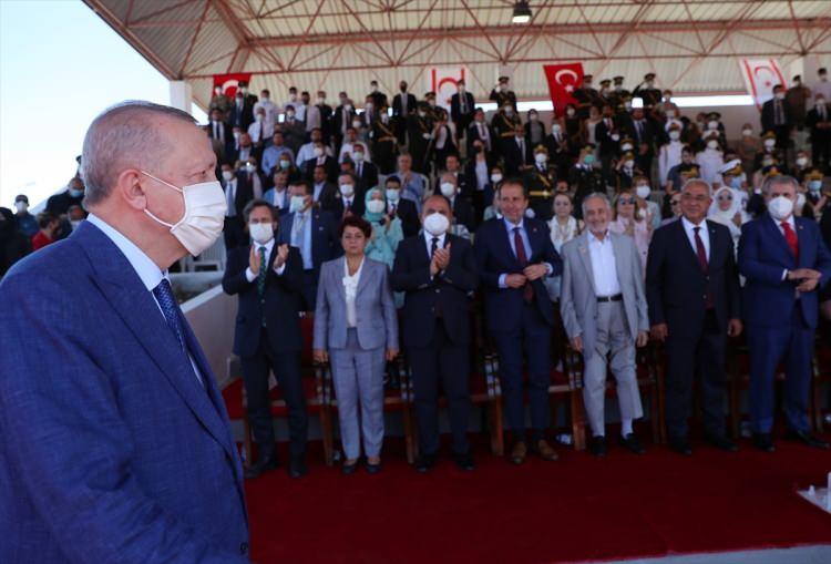 Erdoğan, "20 Temmuz Barış ve Özgürlük Bayramı" törenine katıldı 