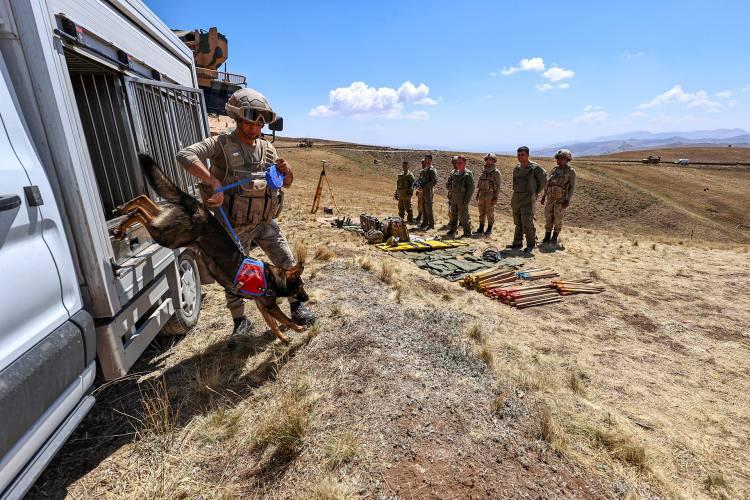 <p>Jandarmamız ve güvenlik korucularımız da sınırdan geçişleri ve kaçakçılığı önleme faaliyetleri yürütüyor.</p>