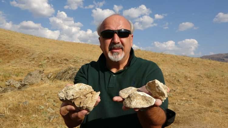 <p>Muş Alparslan Üniversitesi (MŞÜ) Afet Yönetim, Araştırma ve Uygulama Merkezi Müdürü Dr. İskender Dölek, Muş Ovası'nda gerçekleştirdikleri arazi çalışmalarında 35 milyon yıllık deniz canlılarına ait olduğu değerlendirilen fosillere rastladıklarını ifade etti.<br />
 </p>
