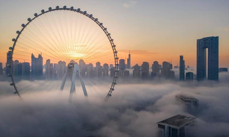 <p>Bir turunu 38 dakikada tamamlayan Ain Dubai, ziyaretçilerine 360 derecelik kesintisiz şehir görüntüsü sunacak.</p>
