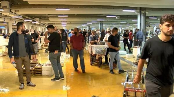 <p> Saatler sonra avdan dönen balıkçılar Gürpınar Balık Hali'ne geldi. Teknelerin dönüşüyle birlikte Gürpınar Balık Hali'nde de hareketlilik yaşandı. Kasalarla hale alınan balıklar mezat usulü satışa çıkarıldı.</p>