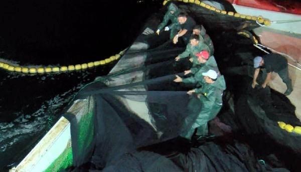 <p>Marmara Denizi'nde balıkçılar aylar sonra ilk ağlarını çekti </p>
<p>2021-2022 Su Ürünleri Av Sezonu'nun açılmasının ardından "Vira Bismillah" diyerek denize açılan balıkçılar ilk ağlarını çekti. 4.5 ay sonra çekilen ilk ağdan yaklaşık, 15 kasa barbun, istavrit ve sardalya balığı çıktı.</p>