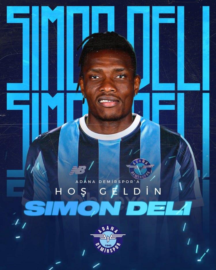 <p>Simon Deli (Stoper)</p>

<p>Club Brügge → Adana Demirspor</p>
