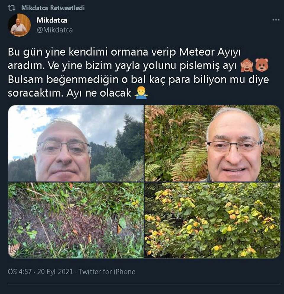 <p>O zaman bütün dünyadan çıkalım çünkü hayvanlar bizden önce vardı bu dünyada. O halde İstanbul’u da boşaltalım, hepimiz uzaya gidelim. Bazı kişiler beni ziyarete gelecekti. Ayıyı duyan, gelmedi. </p>
