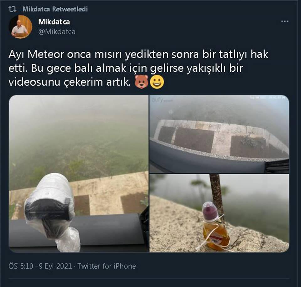 <p>Korkan da oldu. Kimisi de ‘Ben ayıyı çok severim, meraklıyım, ayı seyretmeye geleyim’ diye teklifte bulunanlar da oldu. İnsanımız biraz doğaya uzak. Ayı deyince çizgi filmlerdeki ayı gibi sanıyorlar. Tamam sevimli ama gerçekten ayı yani. Ayının ayılığı konusunda benim şüphem yok. Hiç kibar davranmıyor, yediğini ayırmıyor, kırıp döküyor. Bir de yollarda pisliyor. </p>
