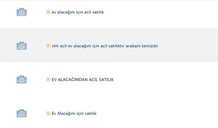 <p><strong>"Ev alacam, iş kuracam, arsa alacam; o yüzden satıyorum"</strong></p>
<p>Aracın satılma nedeni...</p>