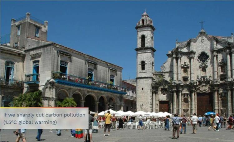 <p>Küba’nın başkenti Havana'daki Plaza de la Catedral 1,5 derecelik artıştan nispeten zarar görmeyecek. </p>

<p> </p>

