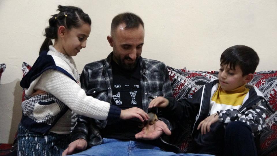 <p>Geldiğinden beri çok alıştık. Artık o ailemizin küçük bebeği. O babamızın en güzel hediyesidir. Benle kardeşim çok sevdik. </p>