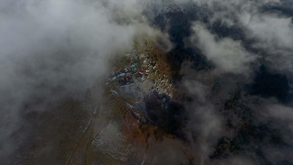<p>Manzara drone ile görüntülendi.</p>