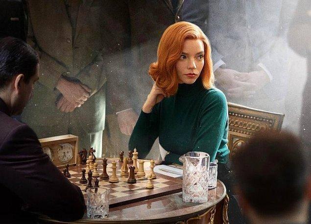 <p><strong>7- The Queen's Gambit (2020)</strong></p>
<p><strong>- IMDb: 8,6</strong></p>