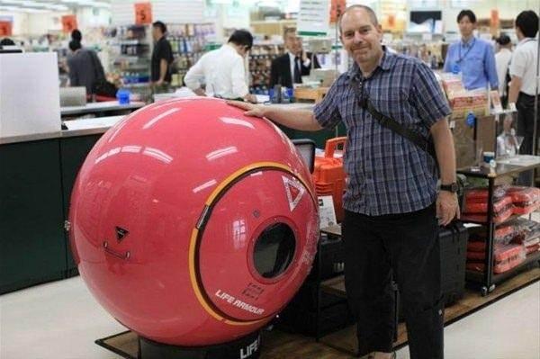 <p>Japonların 'Nuh' adını verdiği kapsül, olası deprem ve tsunamiden korunmak için üretilmiş.</p>
