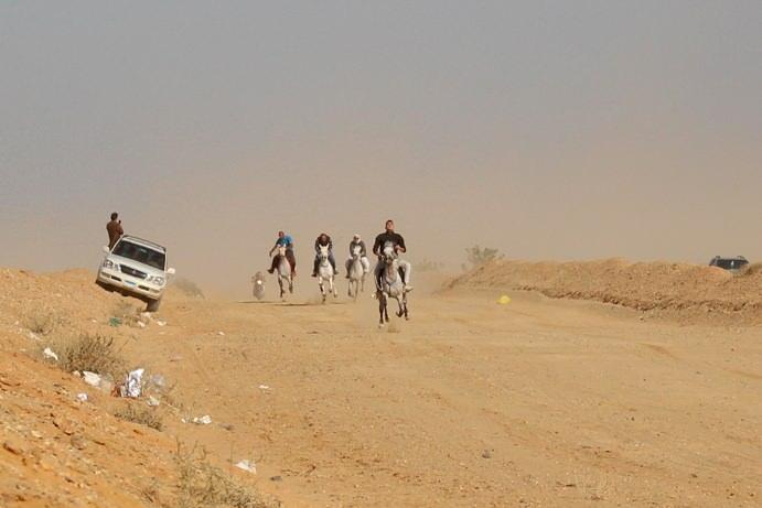 <p>Yarışın organizat&ouml;rlerinden İbrahim Ebu Heddac ise yarışın sorunsuz bir şekilde tamamlandığını ve bunun son olmayacağını kaydetti.</p>
