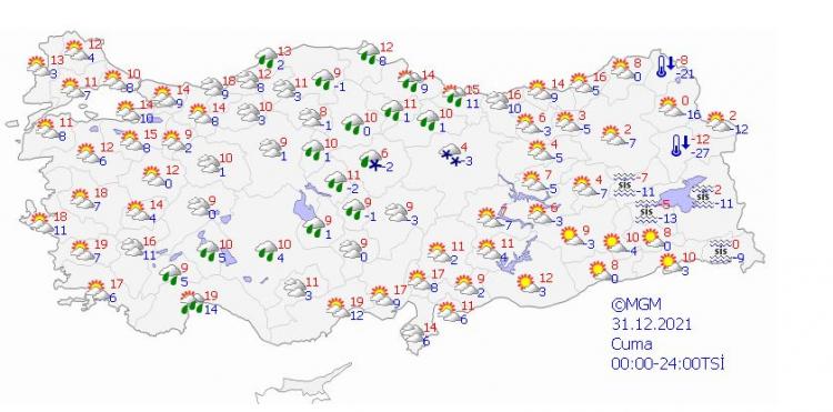 <p>CUMA HAVA DURUMU</p>
