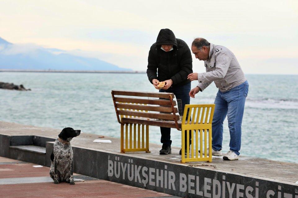 <p>Temizlenen hamsiler, vatandaşlar ve belediye personelince metrelerce kurulan mangallarda pişirilerek dağıtıldı.</p>
<p> </p>