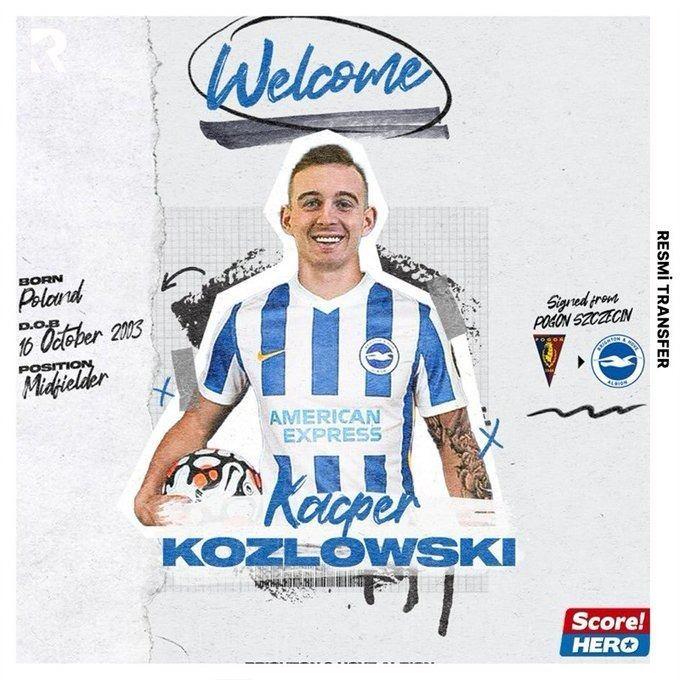 <p><strong>Kacper Kozlowski - Pogon Szczecin > Brighton</strong><br />
BONSERVİS BEDELİ: 11 milyon Euro</p>
