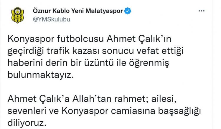 <p>YENİ MALATYASPOR</p>
